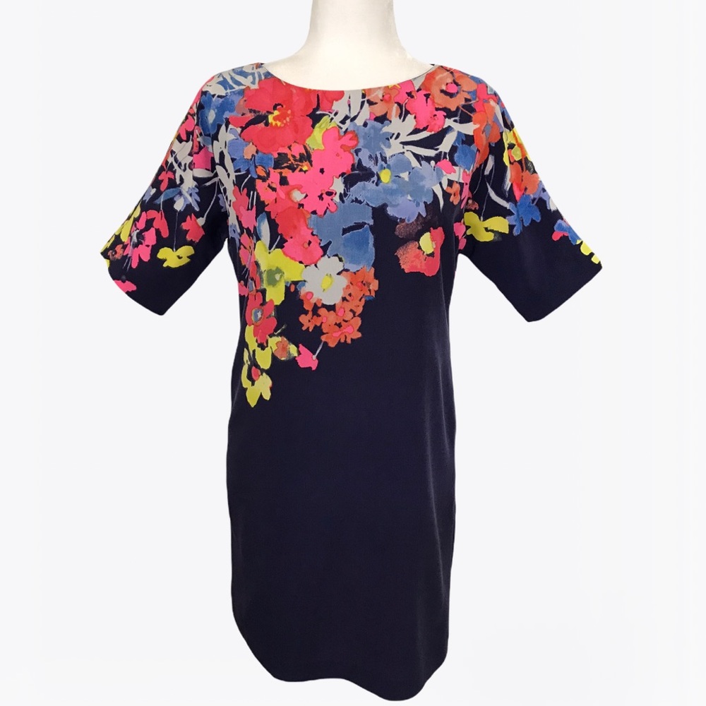 Loft by Ann Taylor Floral Print Sheath Women’s Dress - S/XS - Picture 16 of 17